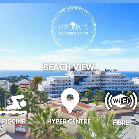 Caporizon-albufeira-vue Panoramique Mer-hyper Centre-4 Personnes Apartment *